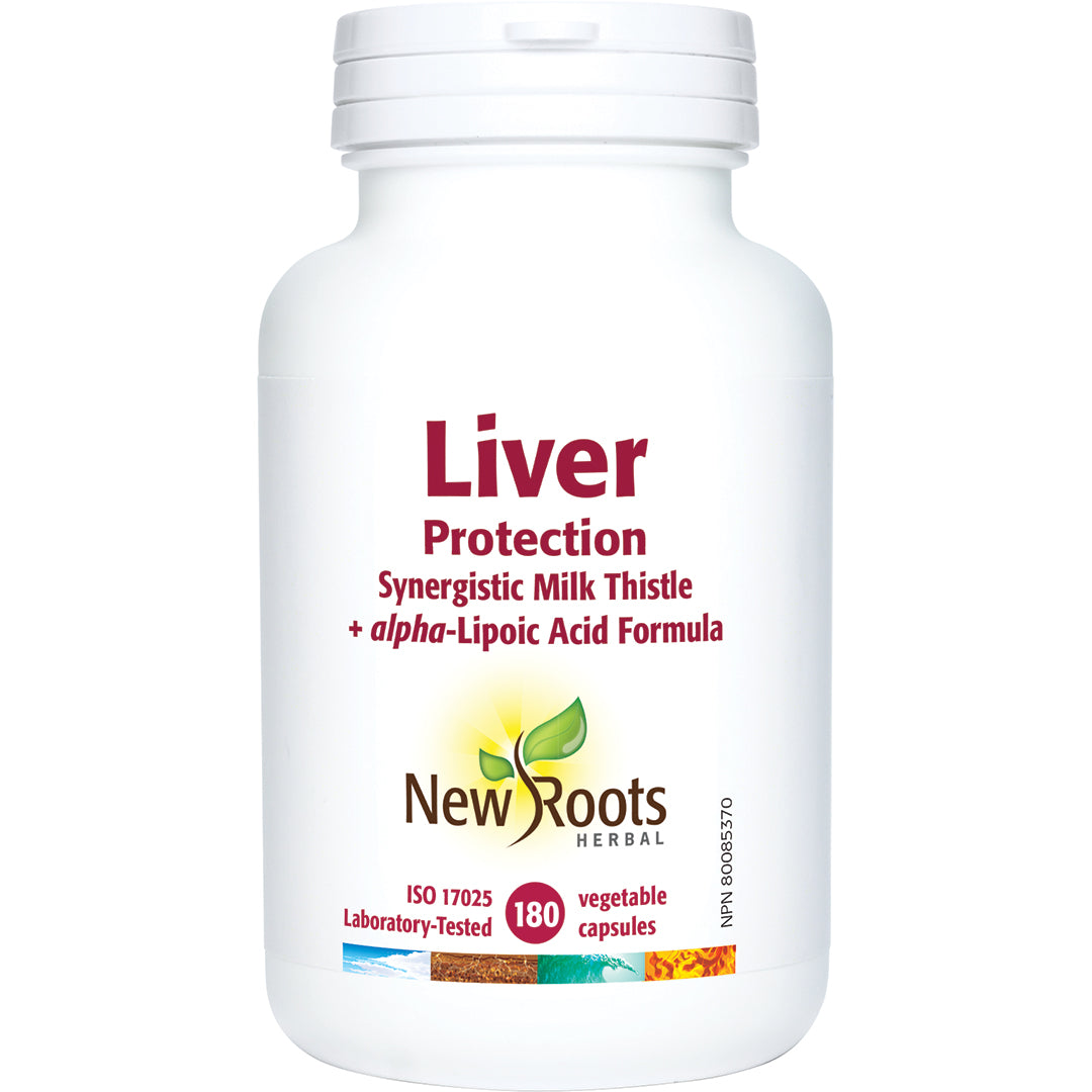 New Roots Herbal - Liver Protection Milk Thistle 180caps NR