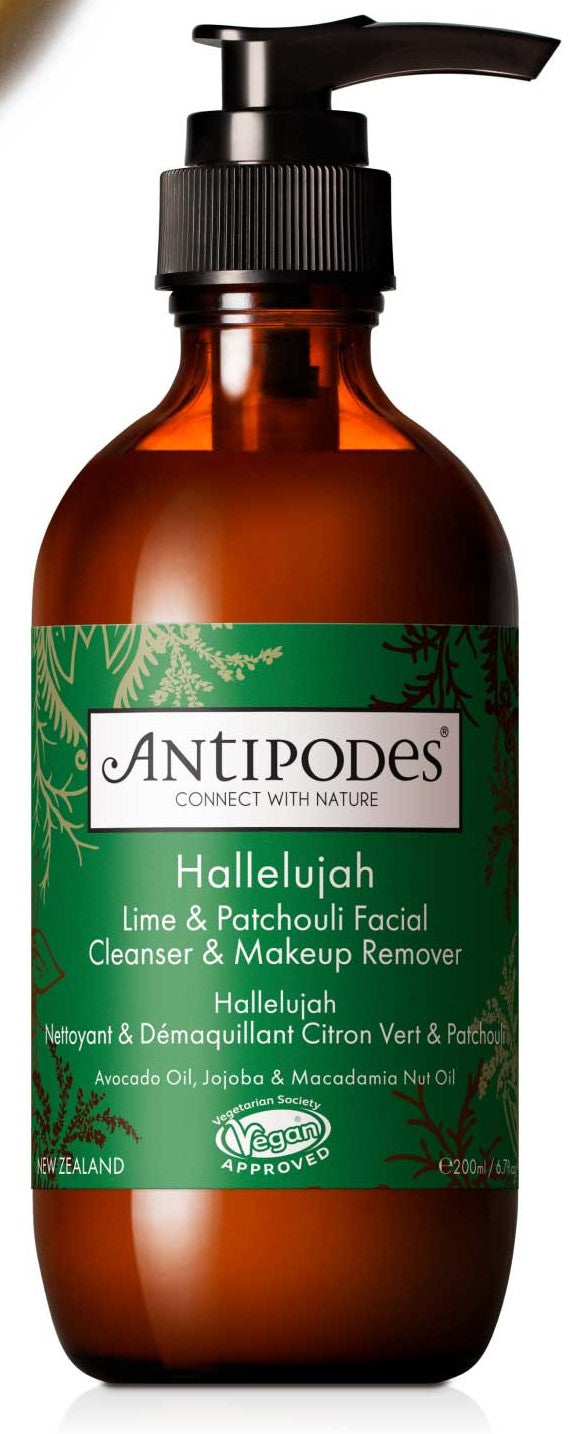 Antipodes - Hallelujah Lime Patchouli Cleanser 200ml