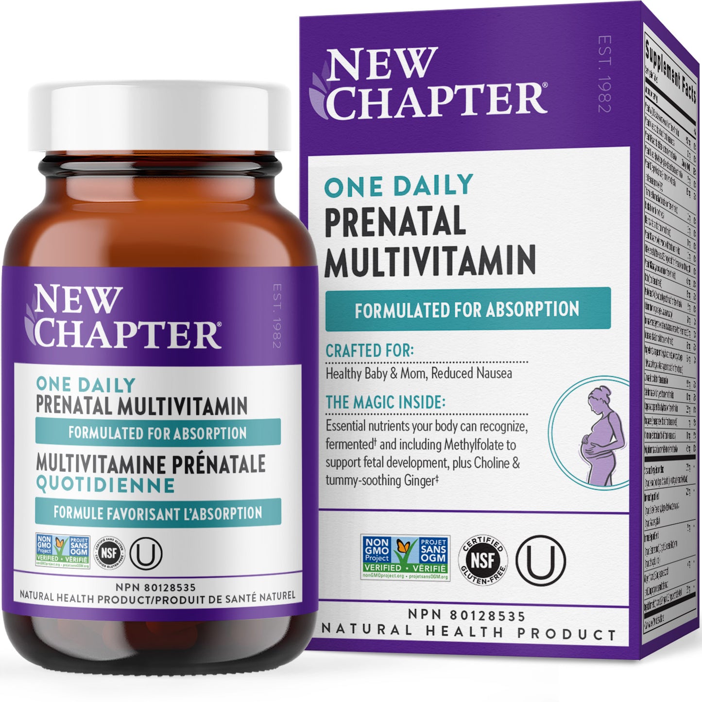 New Chapter - ONE DAILY PRENATAL MULTIVITAMIN