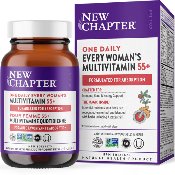 New Chapter - ONE DAILY EVERY WOMAN'S MULTIVITAMIN 55+