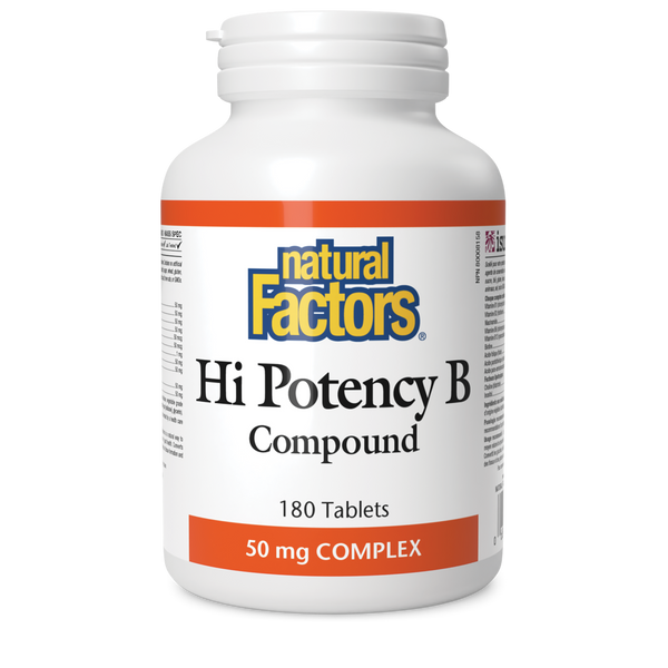 Thumbnail of Natural Factors - Hi Potency B Compound - 50 mg