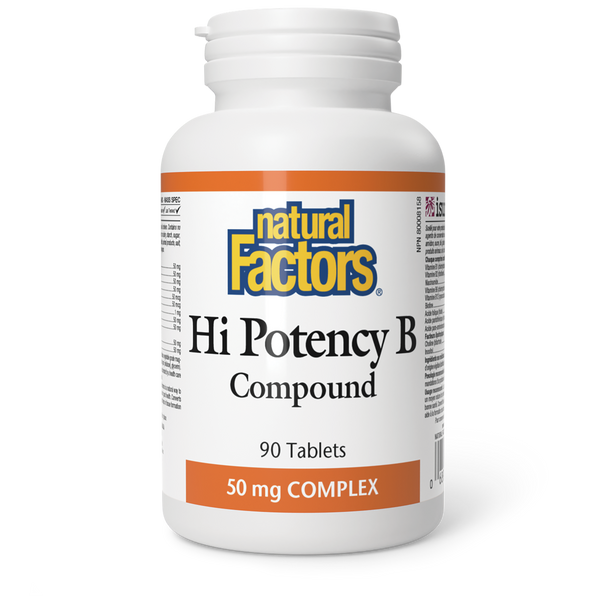 Thumbnail of Natural Factors - Hi Potency B Compound - 50 mg