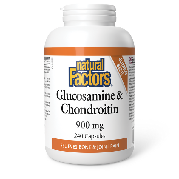 Thumbnail of Natural Factors - GLUCOSAMINE & CHONDROITIN SULFATE