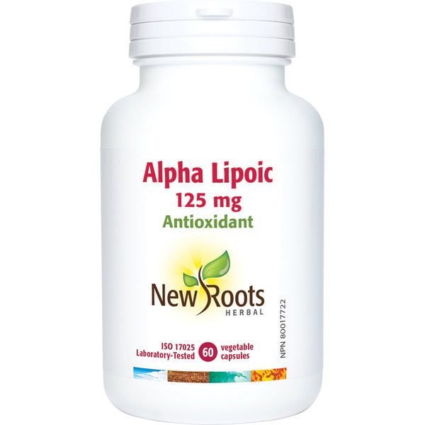 New Roots Herbal - ALPHA LIPOIC - 125 mg