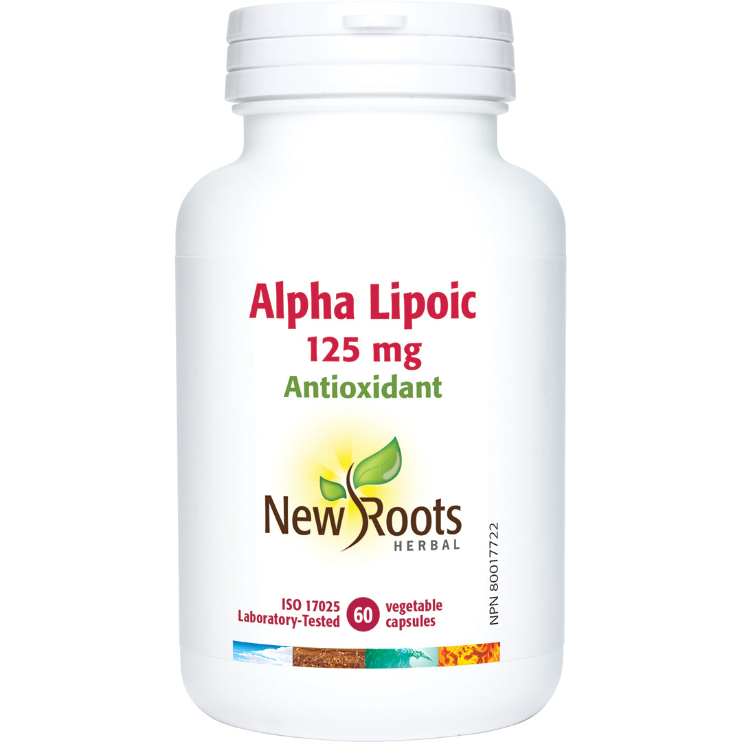 New Roots Herbal - ALPHA LIPOIC - 125 mg