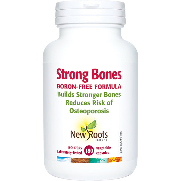 New Roots Herbal - STRONG BONES BORON-FREE