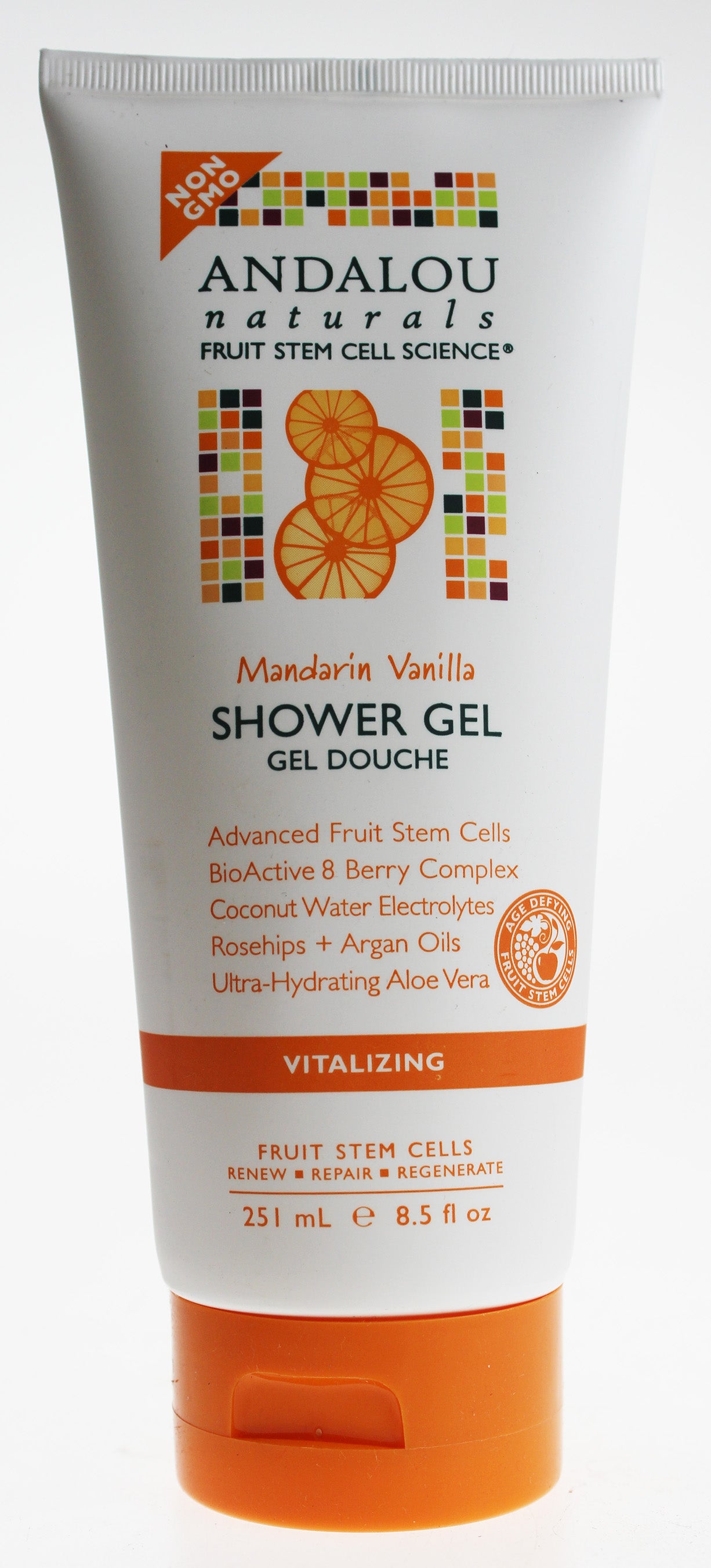 Andalou Naturals - MANDARIN VANILLA SHOWER GEL