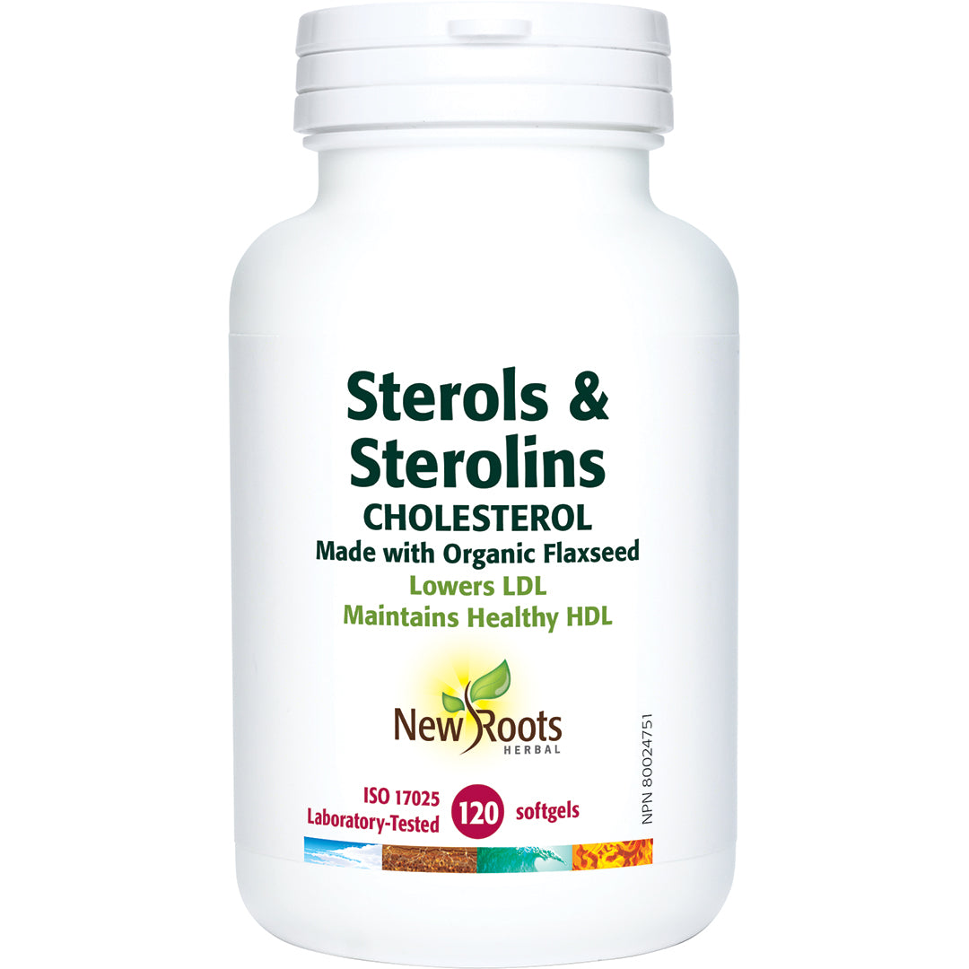 New Roots Herbal - STEROLS & STEROLINS CHOLESTEROL