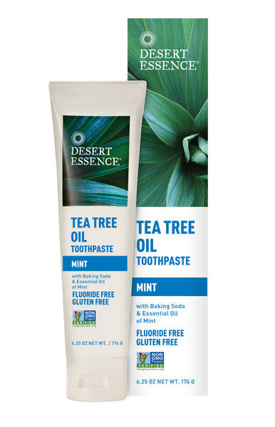 Desert Essence - TEA TREE OIL TOOTHPASTE - Mint