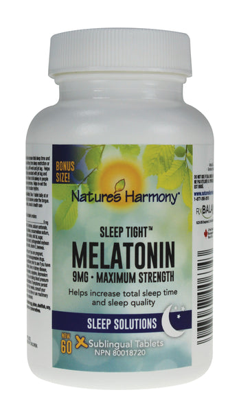 Nature's Harmony - MELATONIN - 3 mg - Bonus Size