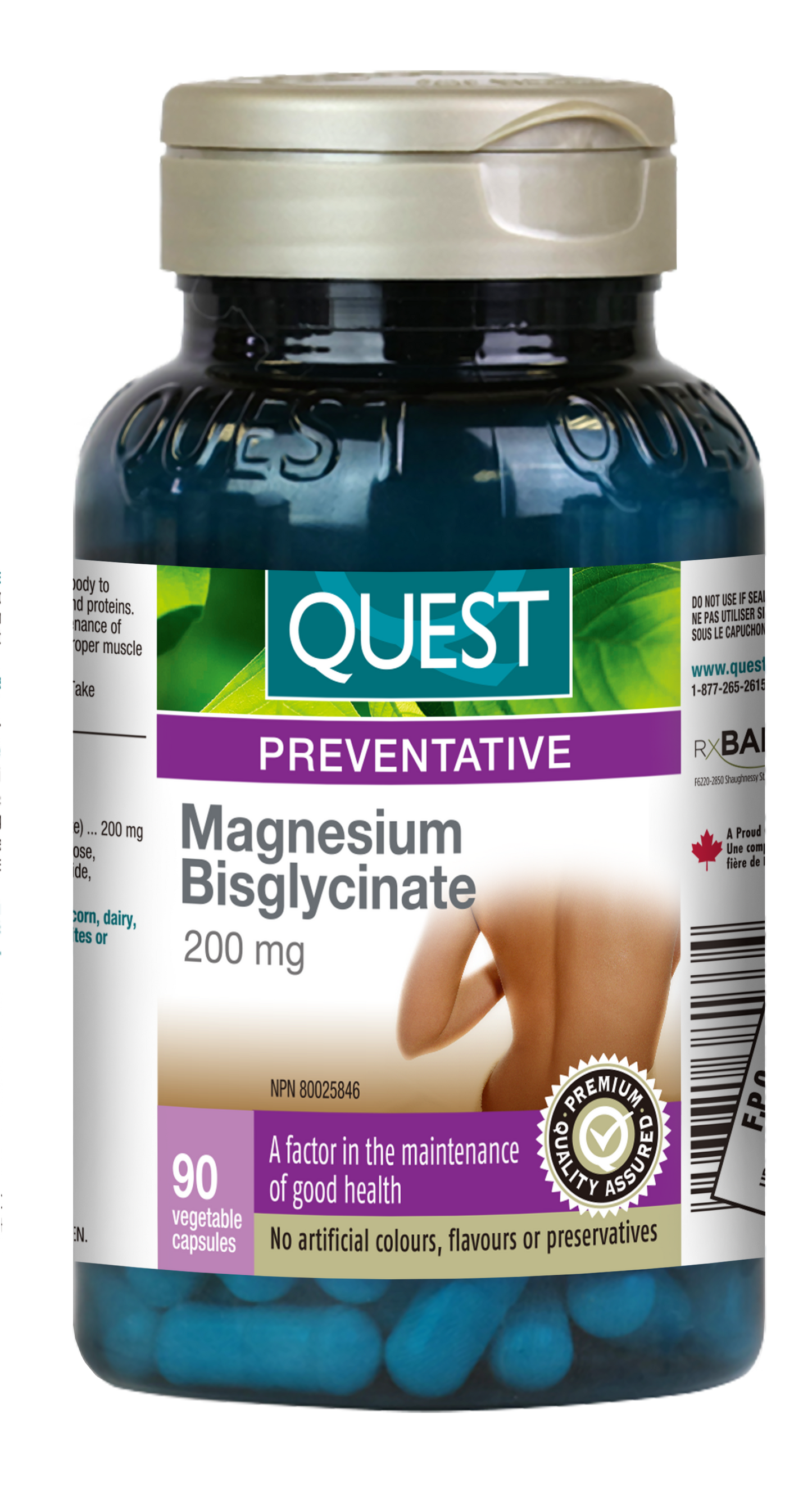 Quest - MAGNESIUM BISGLYCINATE - 200 mg