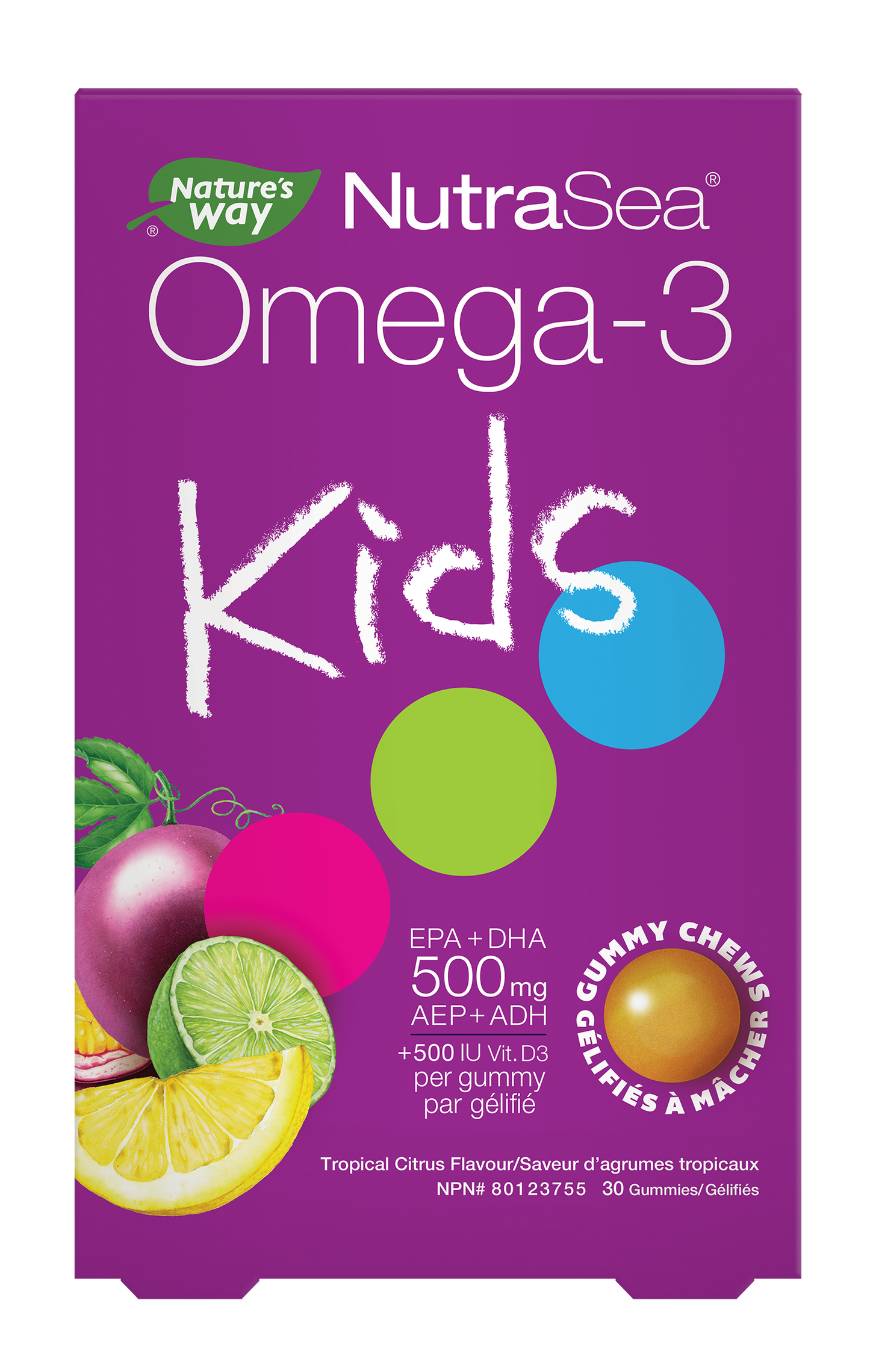 Nature's Way - NUTRASEA OMEGA-3 KIDS GUMMY CHEWS