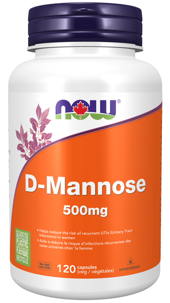 NOW - D-MANNOSE - 500 mg