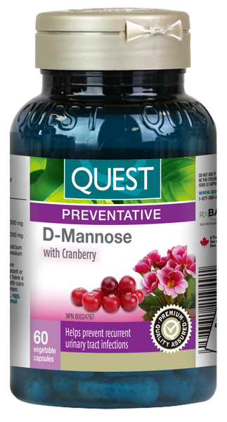 Quest - D-MANNOSE with CRANBERRY