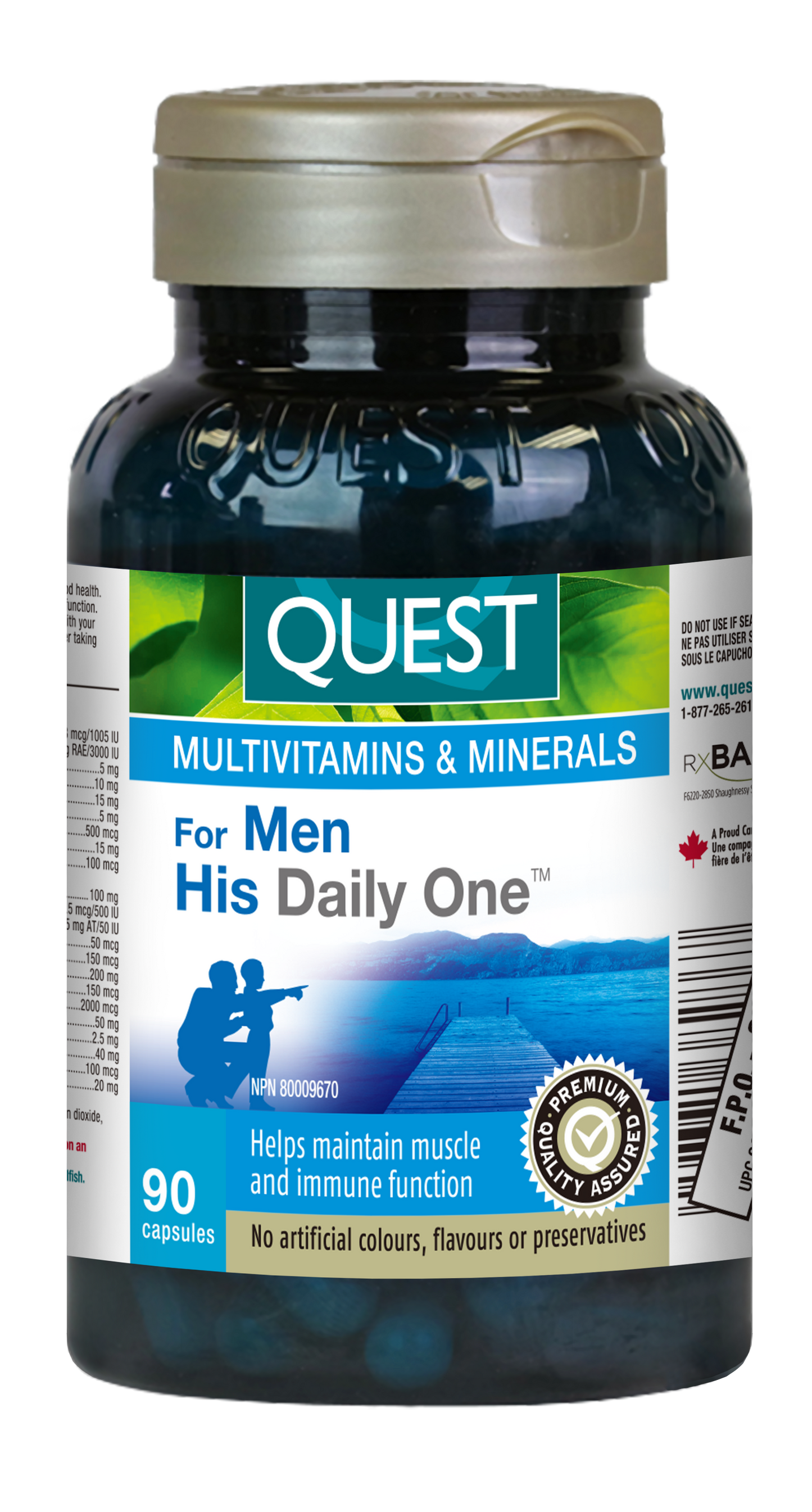 Quest - HIS DAILY ONE FOR MEN MULTIVITAMIN