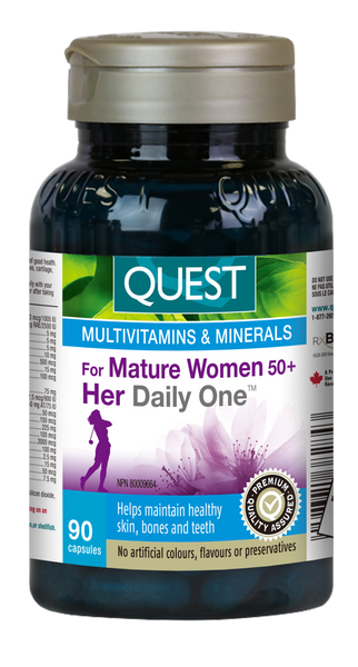 Quest - HER DAILY ONE FOR MATURE WOMEN 50+ MULTIVITAMIN