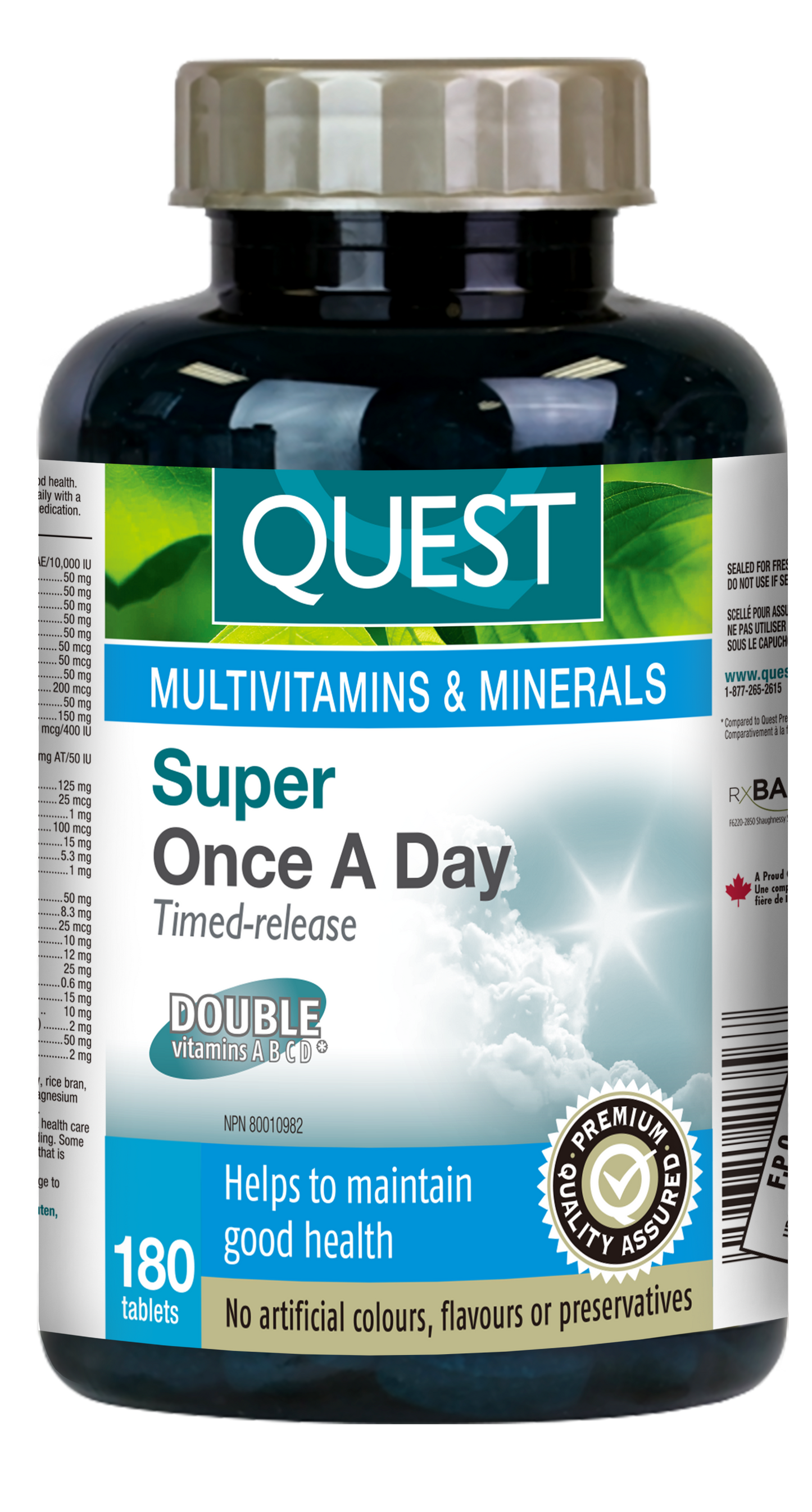 Quest - SUPER ONCE A DAY MULTIVITAMIN - Timed-Release