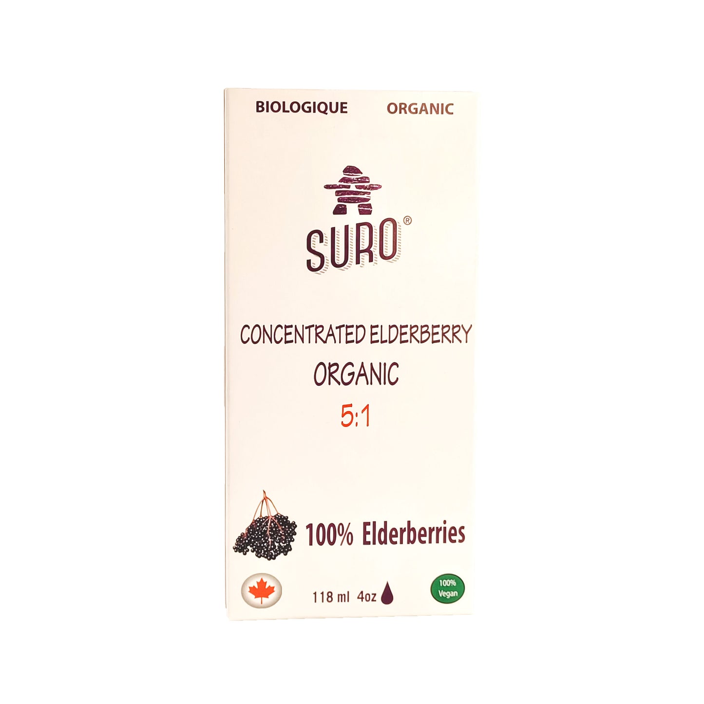 Suro - CONCENTRATED ORGANIC ELDERBERRY 5:1