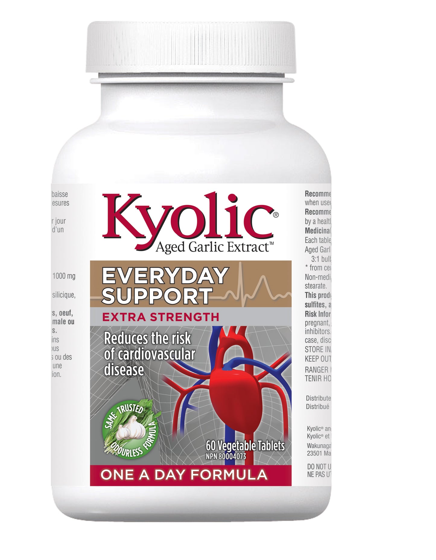 Kyolic - KYOLIC EVERYDAY SUPPORT EXTRA STRENGTH ONE A DAY