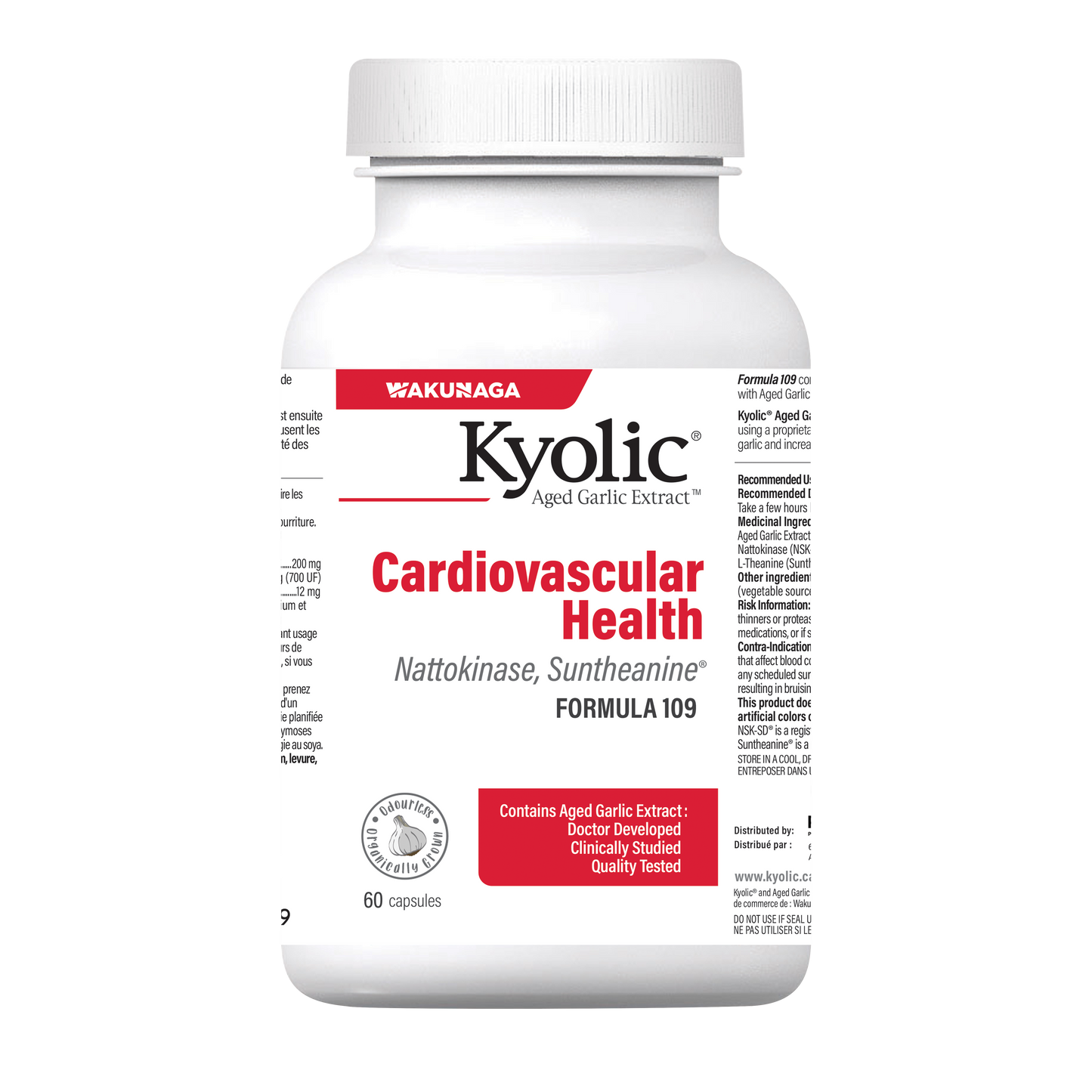 Kyolic - Kyolic 109 Cardiovascular Formula 60caps