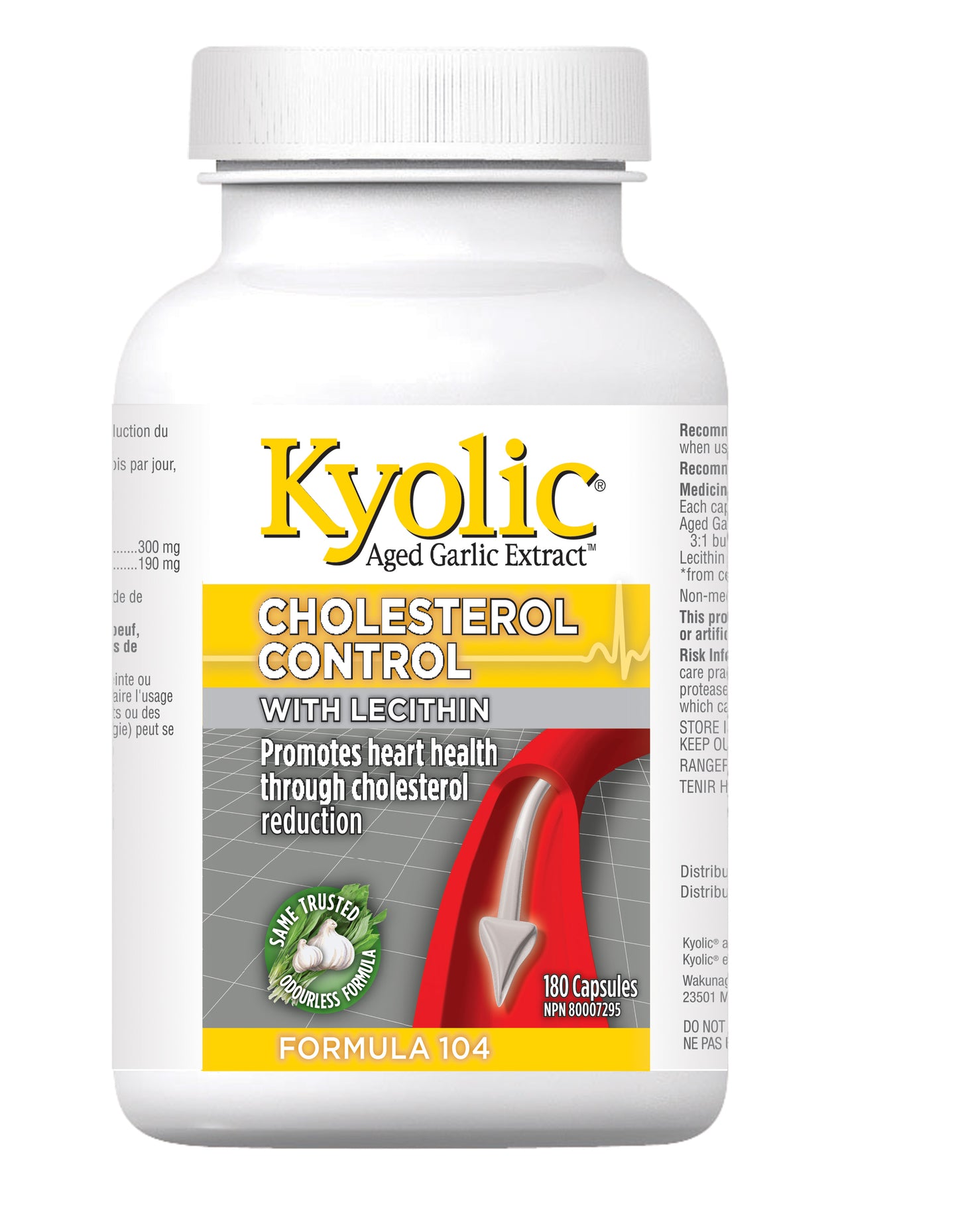 Kyolic - KYOLIC FORMULA 104 CHOLESTEROL CONTROL