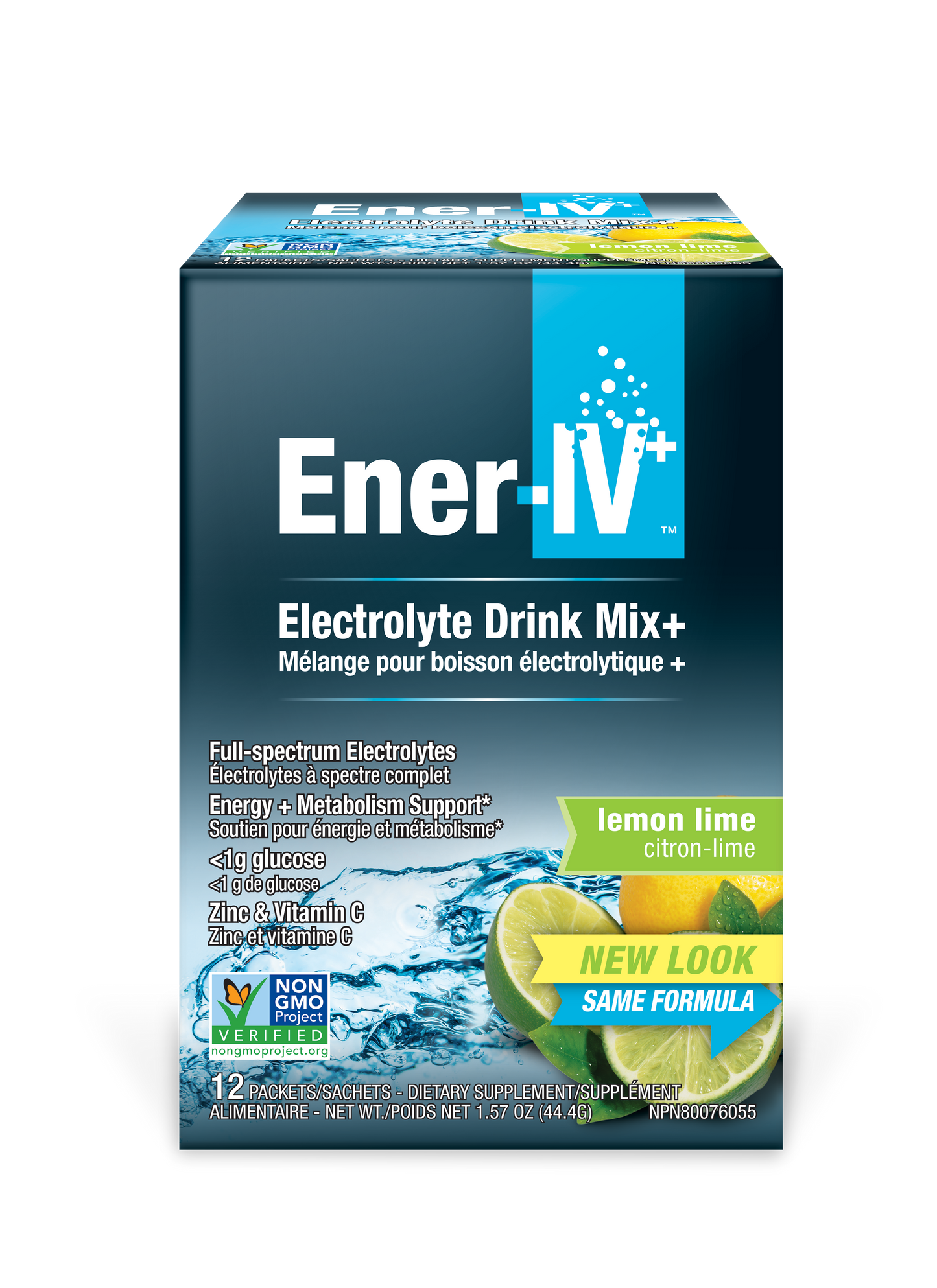 Ener-Life - ENER-IV SPORT ELECTROLYTE DRINK MIX - Lemon Lime