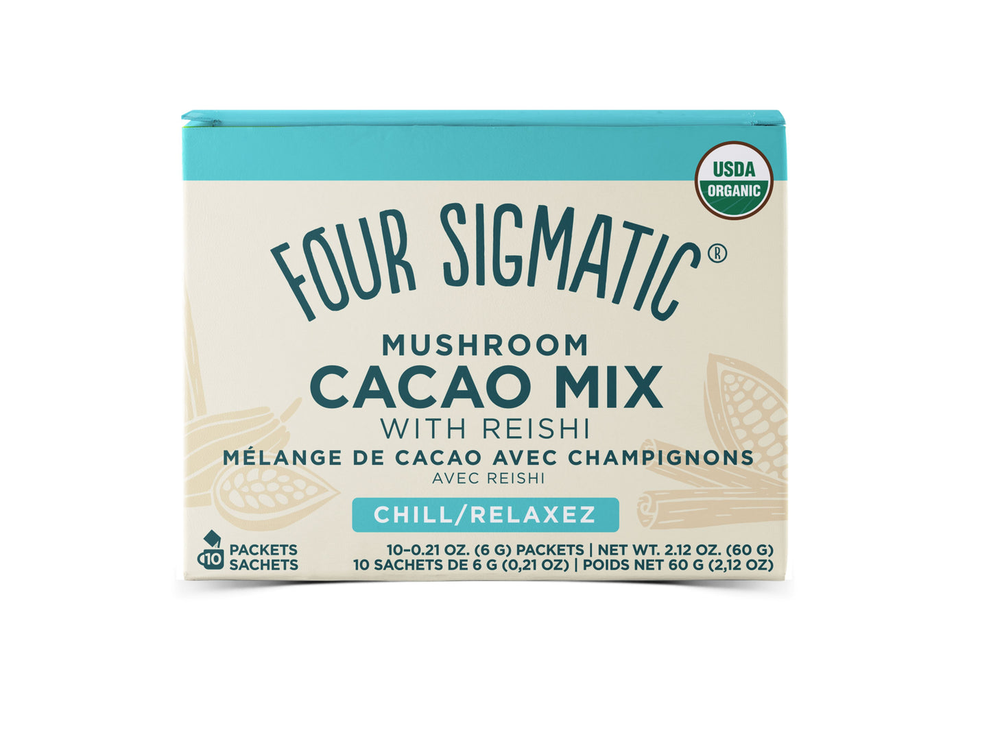 Four Sigmatic - MUSHROOM CACAO MIX - Chill with Reishi