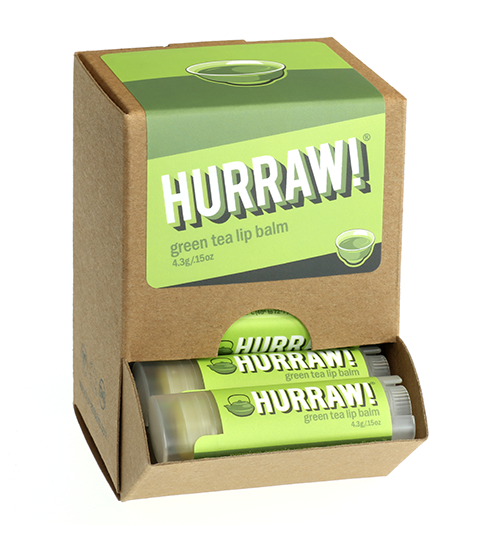 Hurraw! - GREEN TEA LIP BALM