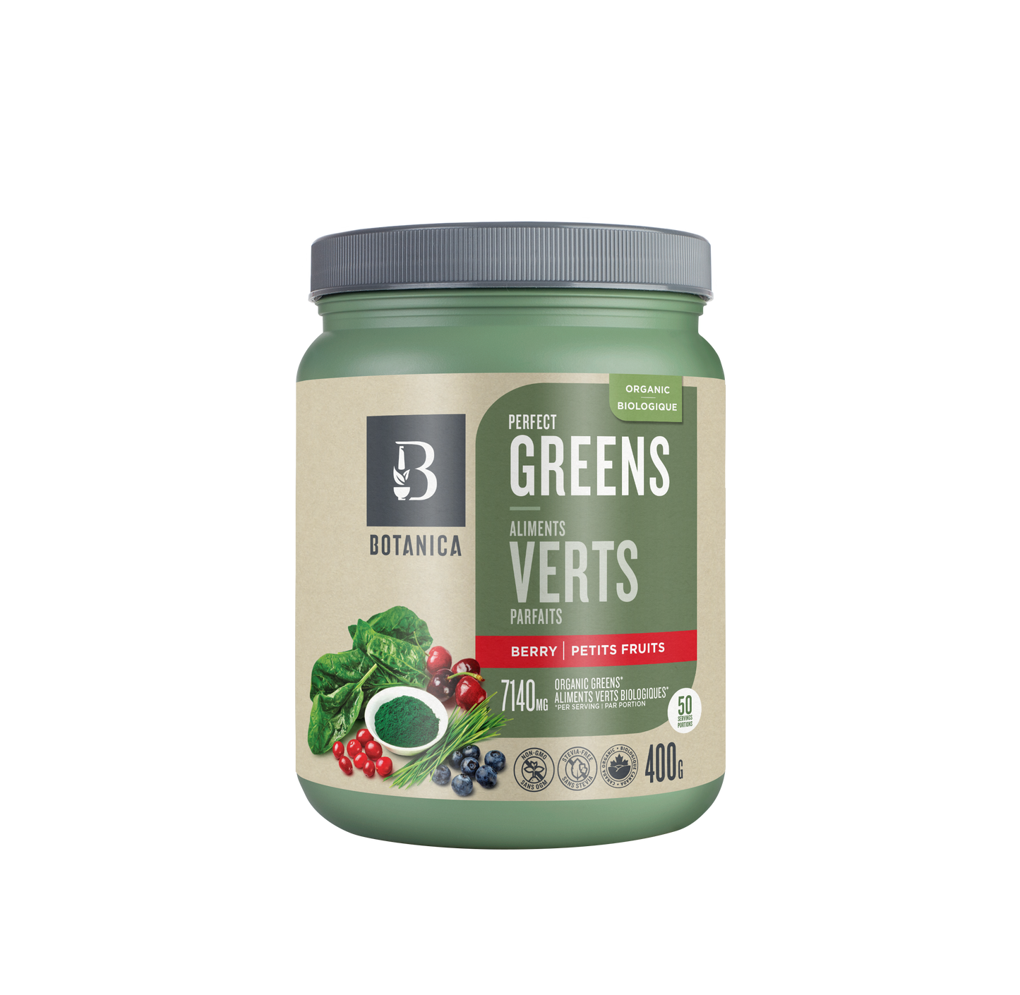 Botanica - ORGANIC PERFECT GREENS - Berry