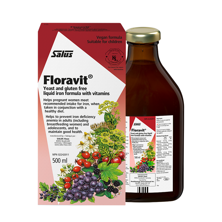 Salus - FLORAVIT YEAST FREE IRON FORMULA