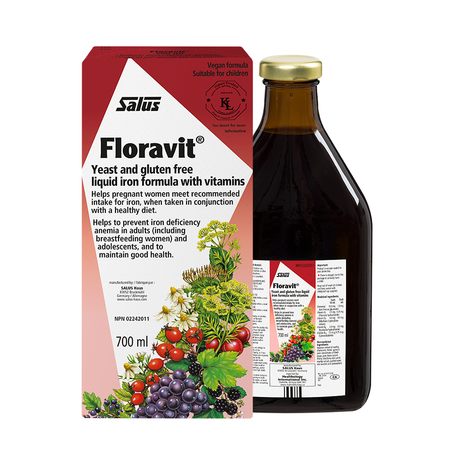 Salus - FLORAVIT YEAST FREE IRON FORMULA