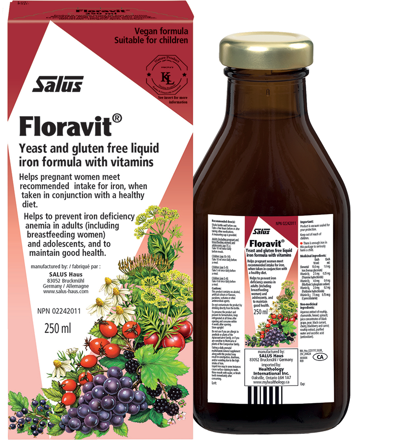 Salus - FLORAVIT YEAST FREE IRON FORMULA