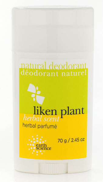 Earth Science - LIKEN PLANT DEODORANT - HERBAL SCENT