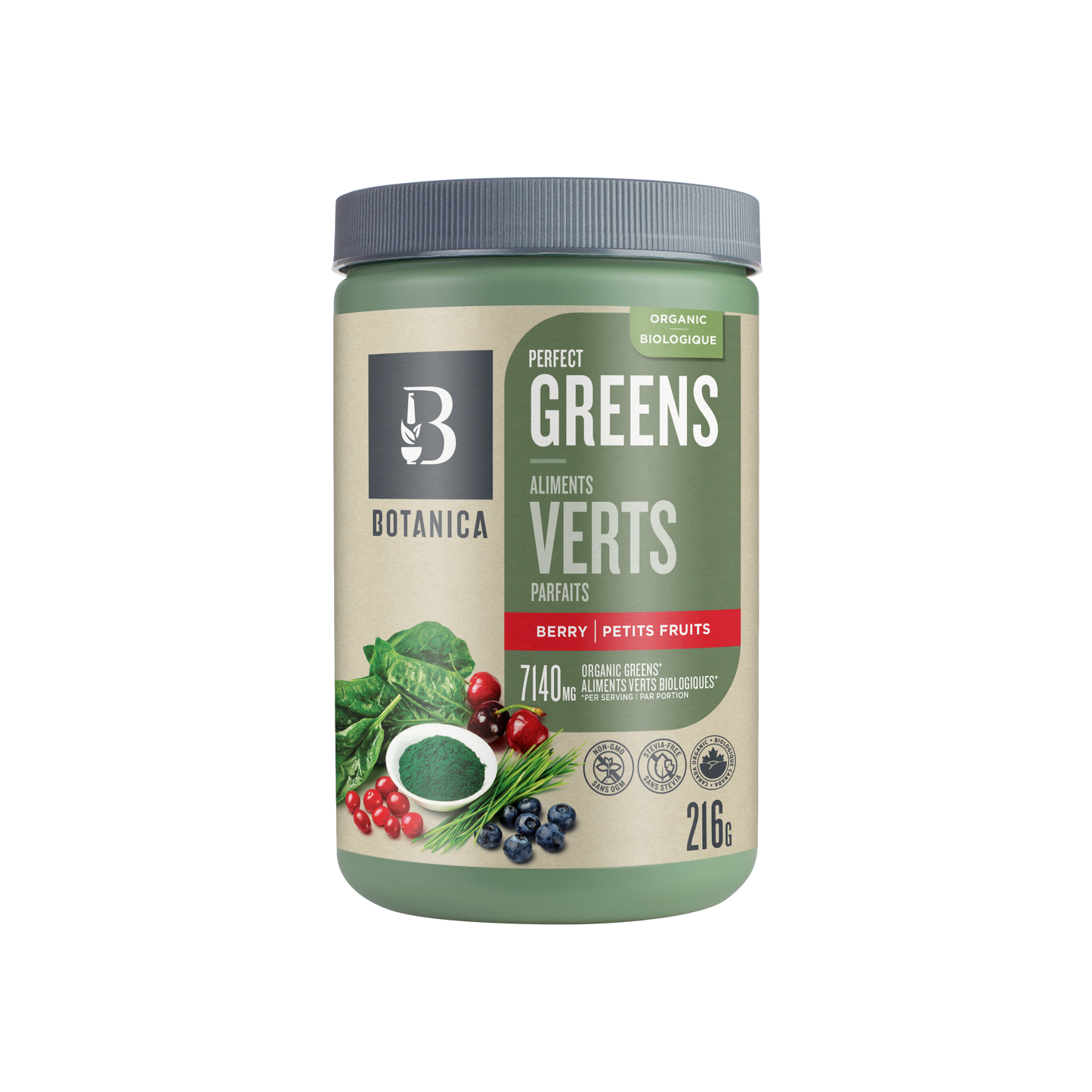 Botanica - ORGANIC PERFECT GREENS - Berry