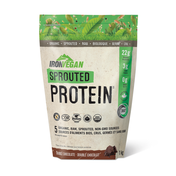 Iron Vegan - SPROUTED PROTEIN - Double Chocolate