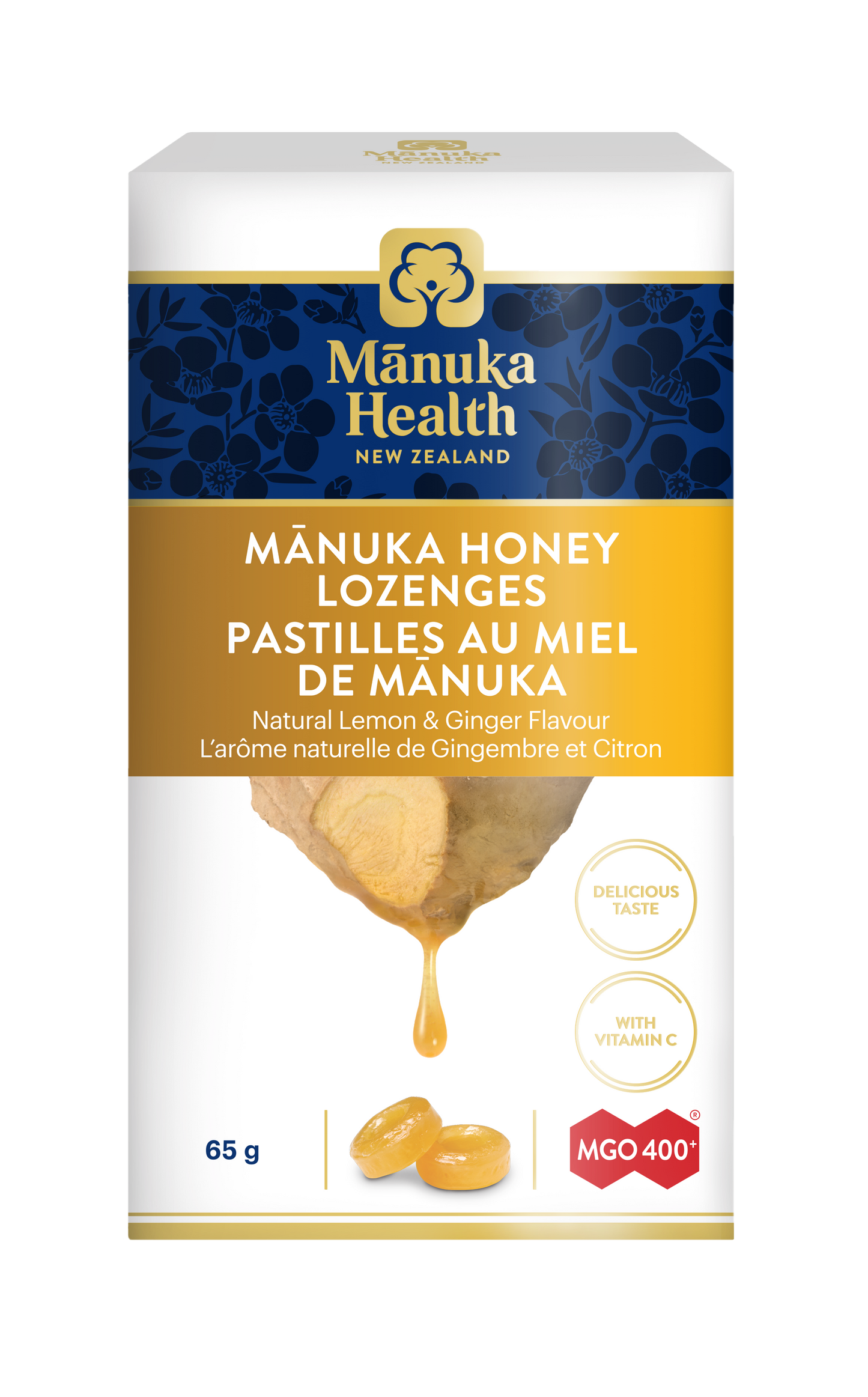 Manuka Health - MANUKA HONEY LOZENGES - Lemon & Ginger