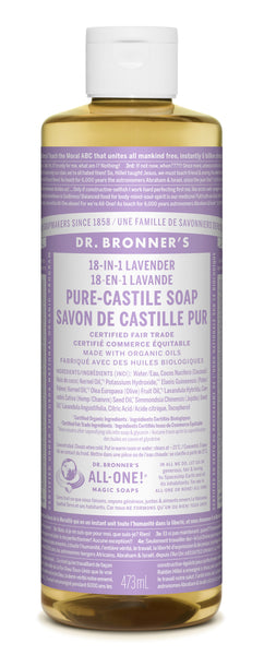 Dr. Bronner's - PURE CASTILE SOAP - Lavender