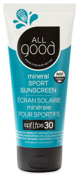 All Good - MINERAL SPORT SUNSCREEN - SPF 30