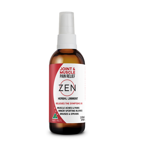 Zen - Zen Herbal Liniment Joint & Muscle Pain Relief Spray w/ Japanese Mint 100ml