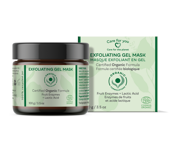 Organic Formulations - Organic Formulations Exfoliating Gel Mask 100g