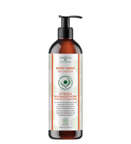 Organic Formulations - Organic Formulations Body Wash Citrus & Sea Buckthorn 500ml