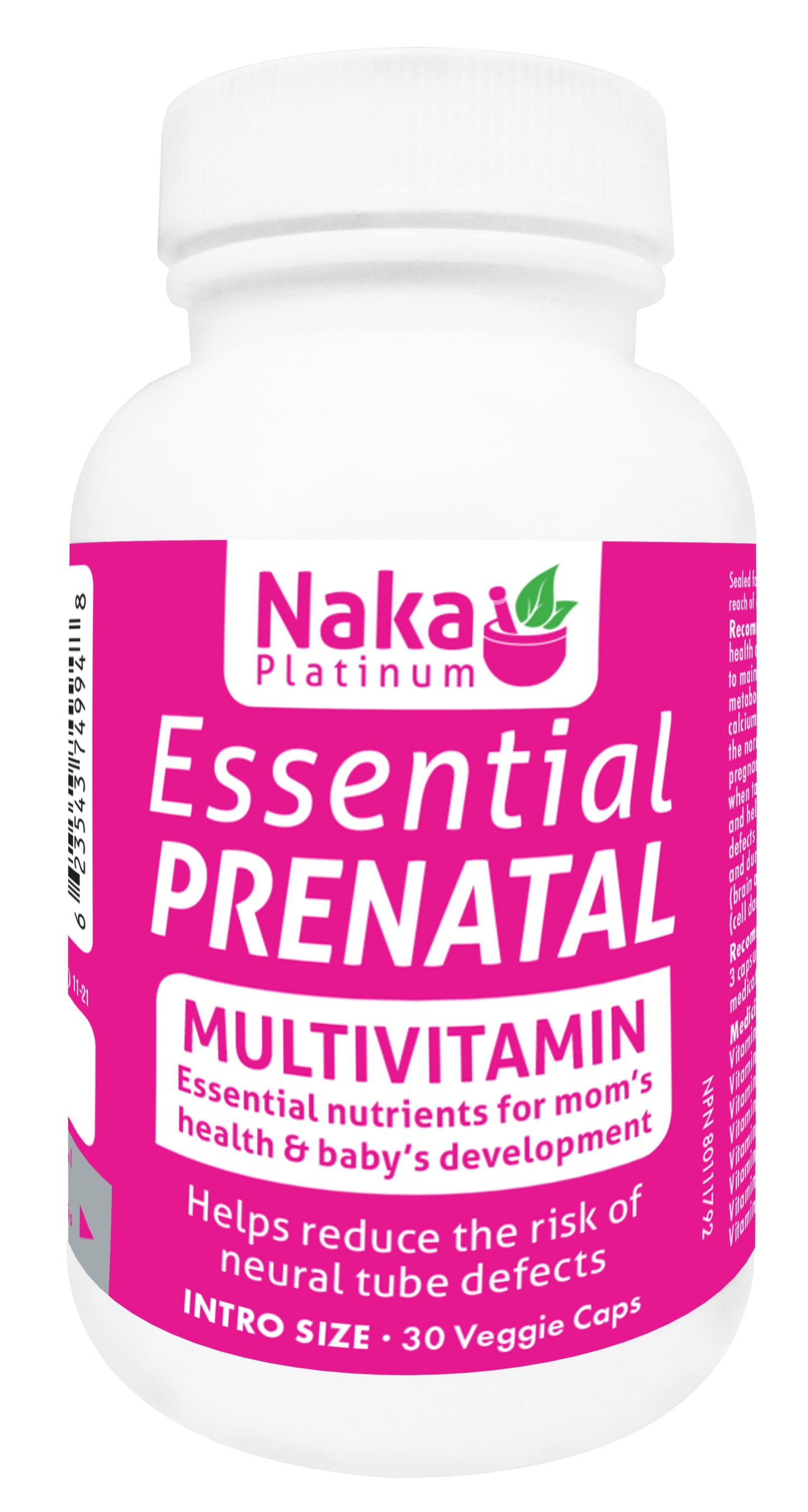 Naka - Essential Prenatal Multi 30vcaps NK