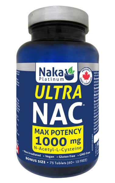 Naka - Ultra NAC1000mg 60 + 15  tabs