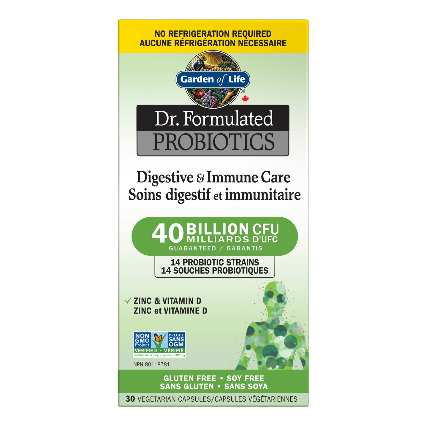 Garden of Life - DR. FORMULATED PROBIOTICS DIGESTIVE & IMMUNE CARE