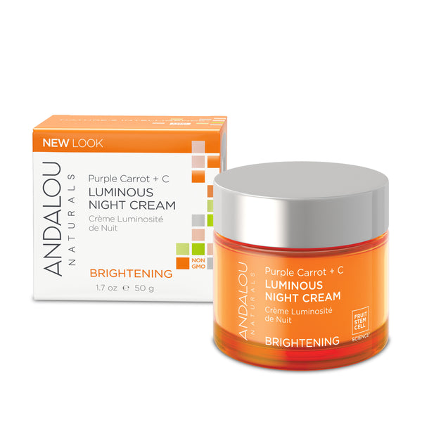 Andalou Naturals - PURPLE CARROT + C LUMINOUS NIGHT CREAM