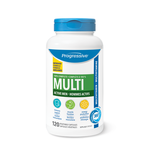 Progressive - MULTI ACTIVE MEN - NEW FORMULA