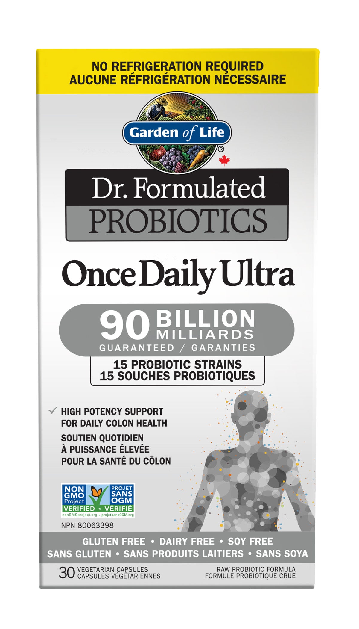 Garden of Life - DR. FORMULATED PROBIOTICS ONCE DAILY ULTRA