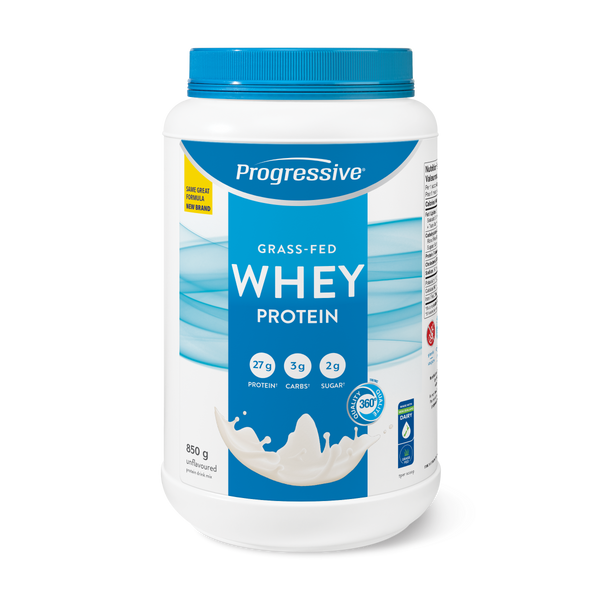 Progressive - Progressive Grass Fed Whey Protein Unflavoured 850g BP