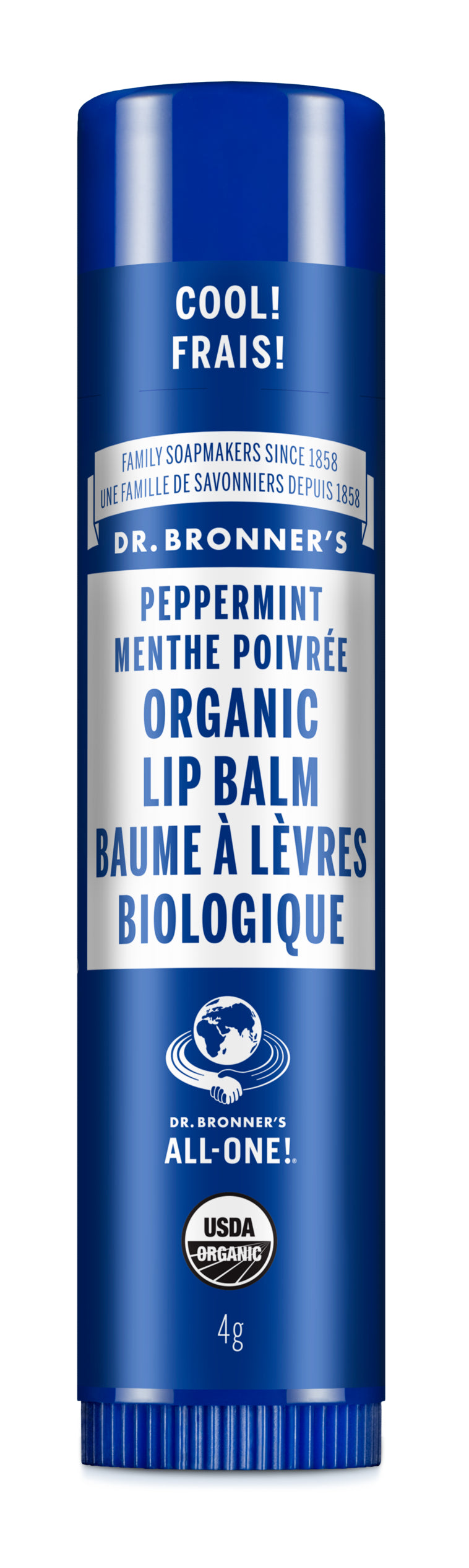 Dr. Bronner's - ORGANIC LIP BALM  - Peppermint