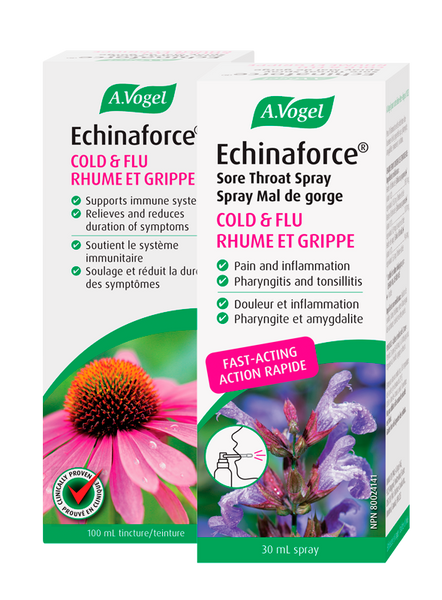 A Vogel - ECHINAFORCE + FREE SORE THROAT SPRAY